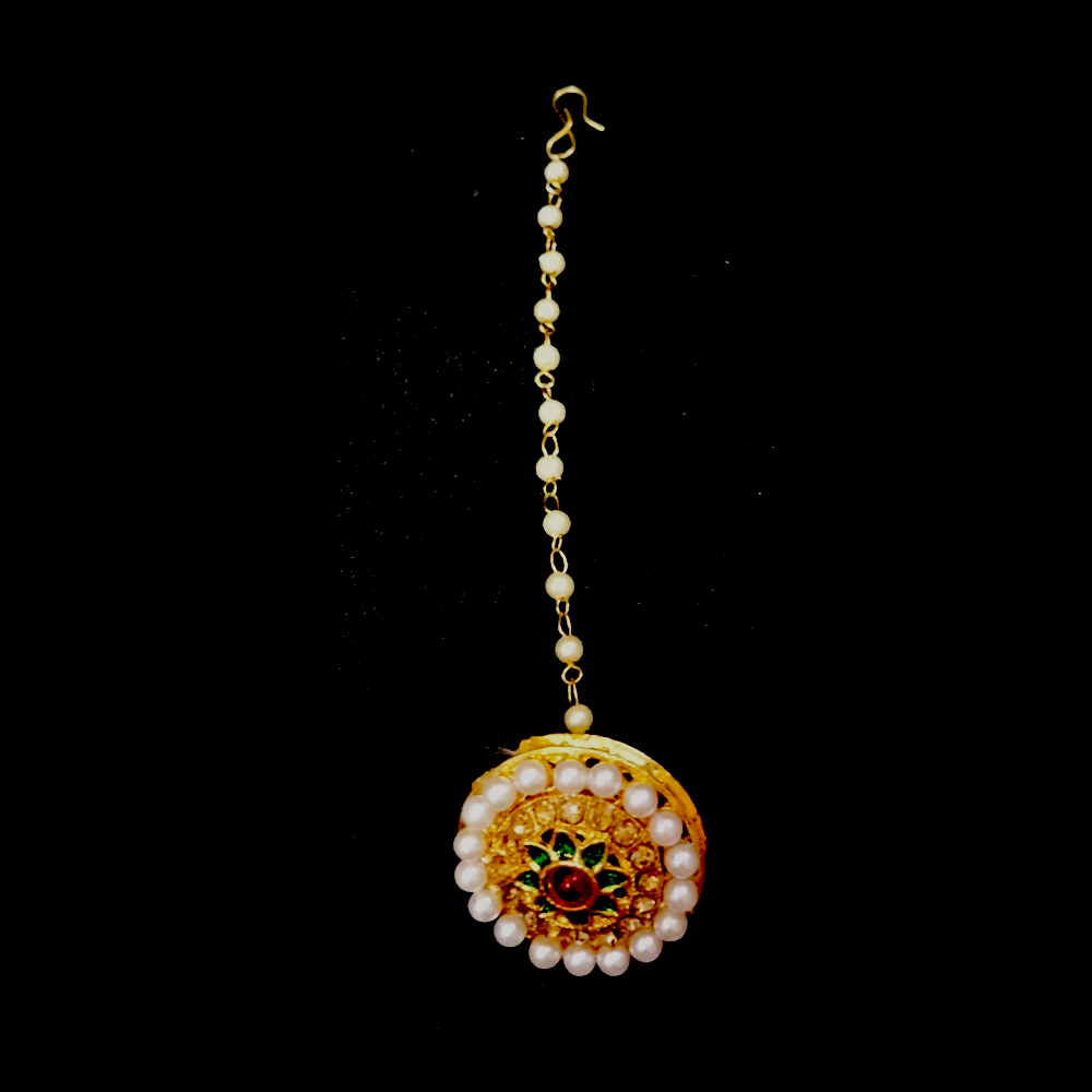 bridal kundan necklace set & maang tikka imitation jewellery bridal kundan necklace set & maang tikka imitation jewellery