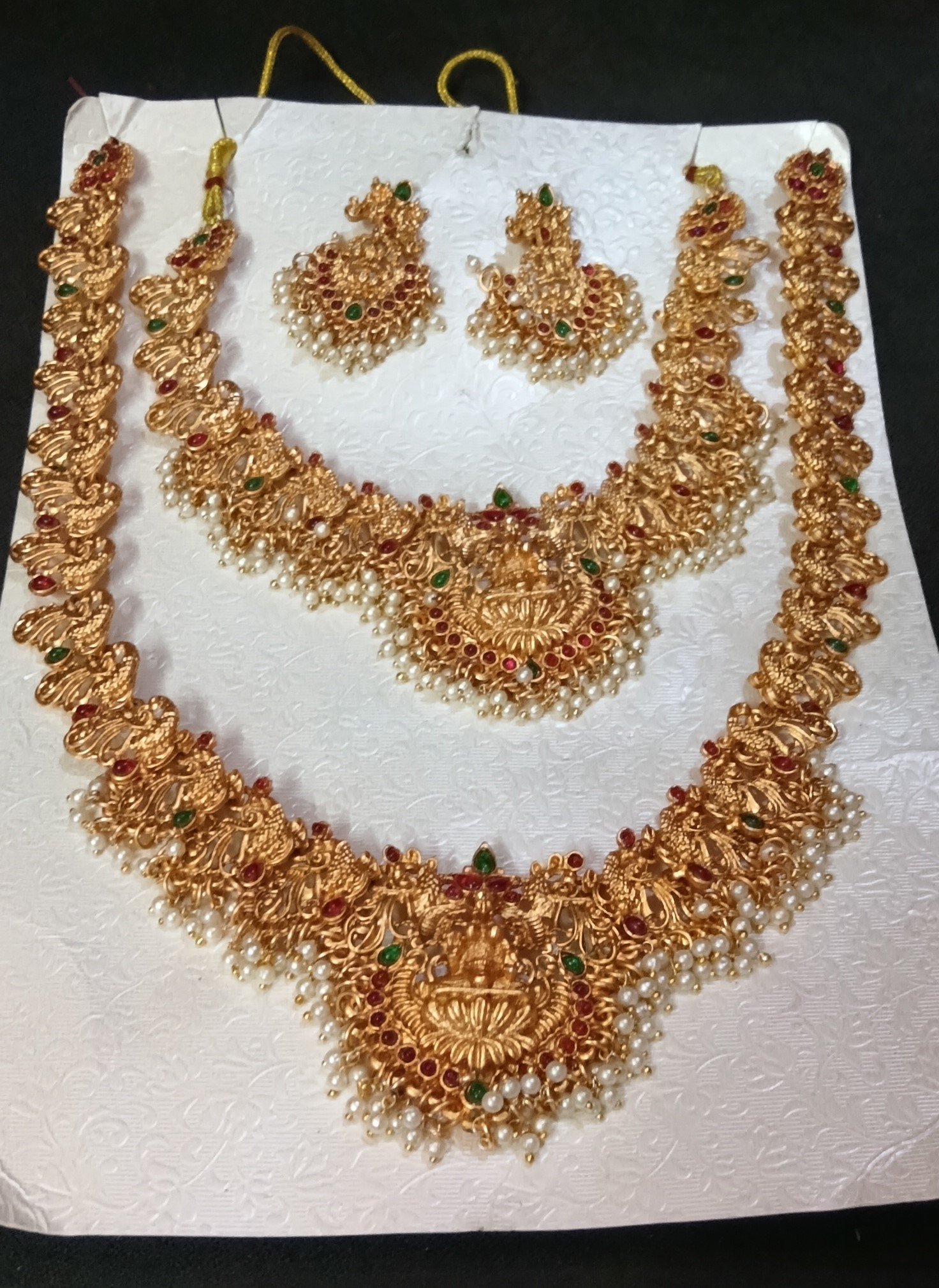 Double Necklace Set for Women – Designer Imitation Jewellery - Image 7