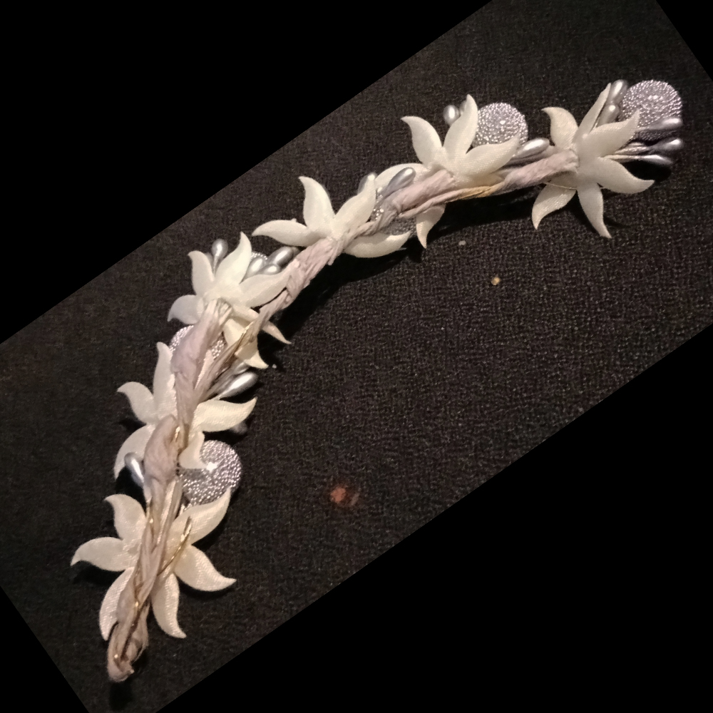grey hair vine – handmade bridal hair accessory grey hair vine – handmade bridal hair accessory