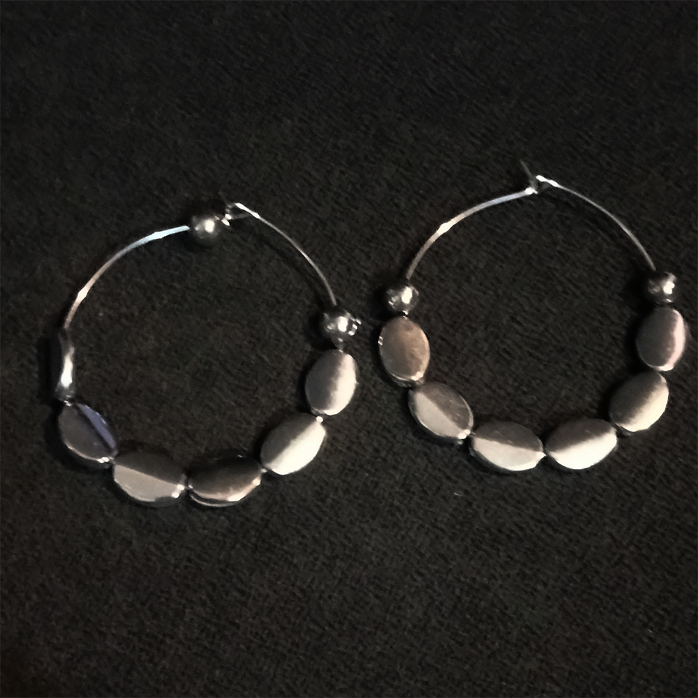 celebrate ethnic charm with this beautifully curated 4 pair oxidized silver earring combo. celebrate ethnic charm with this beautifully curated 4 pair oxidized silver earring combo.